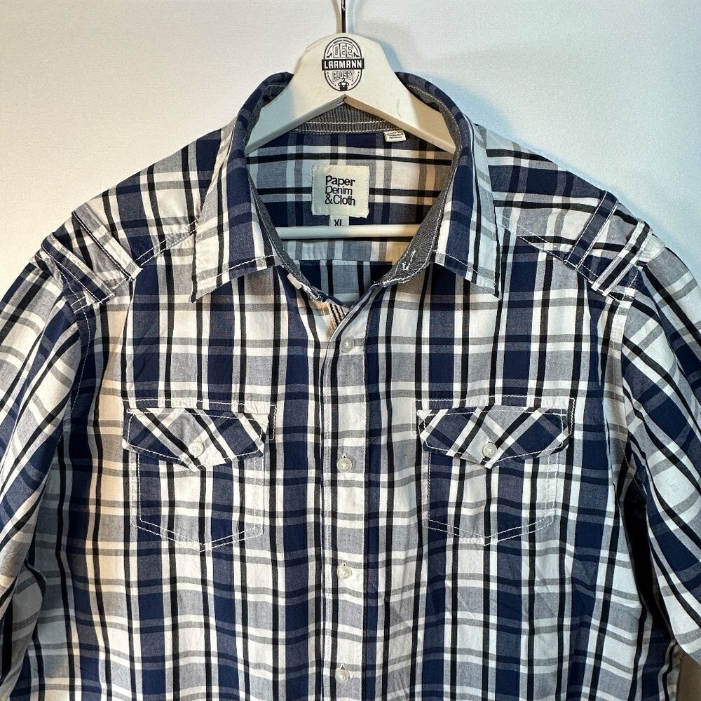 Paper Denim & Cloth Mens Button-Down Shirt - Picture 5 of 14